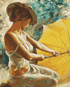 Lady with Umbrella Lady with Umbrella