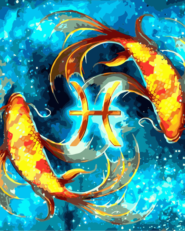 Pisces Paint by Numbers