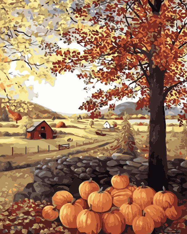 Pumpkins Paint by Numbers