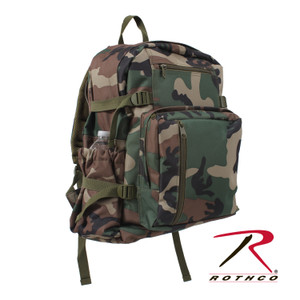 Rothco Woodland Camo Backpack Rothco Woodland Camo Backpack