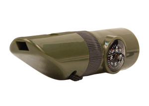 Rothco 6-in-1 LED Survival Whistle Kit