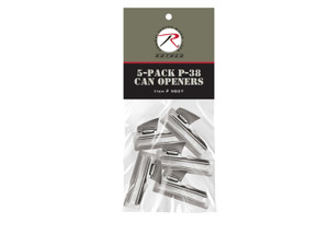 Rothco G.I. Type 5-pack P38 Can Openers