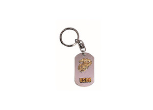 Rothco USMC Dog Tag Key Chain Rothco USMC Dog Tag Key Chain