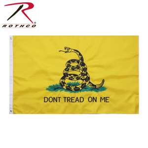 Rothco Deluxe Don't Tread On Me Flag Rothco Deluxe Don't Tread On Me Flag