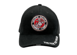 Rothco Deluxe Low Profile Cap With USMC Eagle, Globe & Anchor Logo Rothco Deluxe Low Profile Cap With USMC Eagle, Globe & Anchor Logo