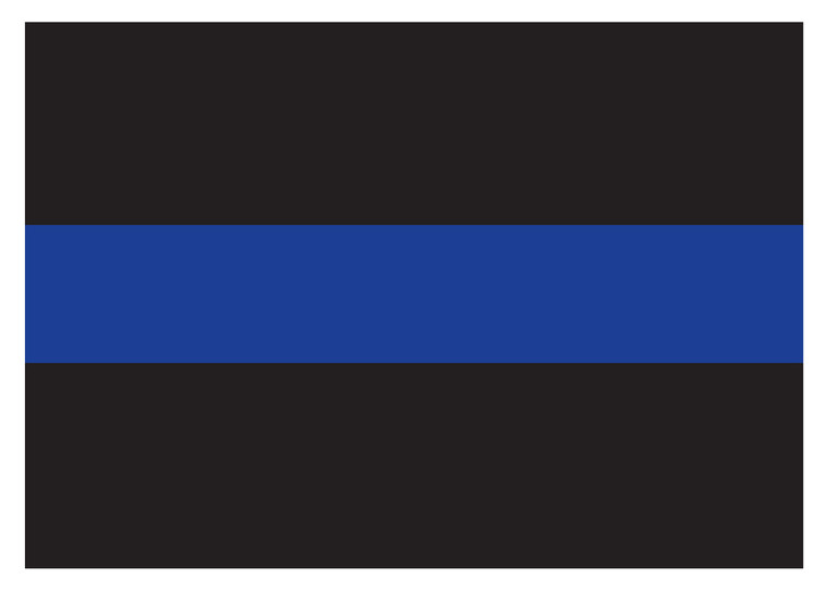 Rothco Thin Blue Line Decal