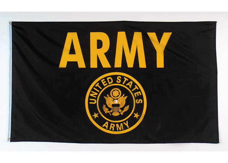 Rothco Black & Gold Army Flag