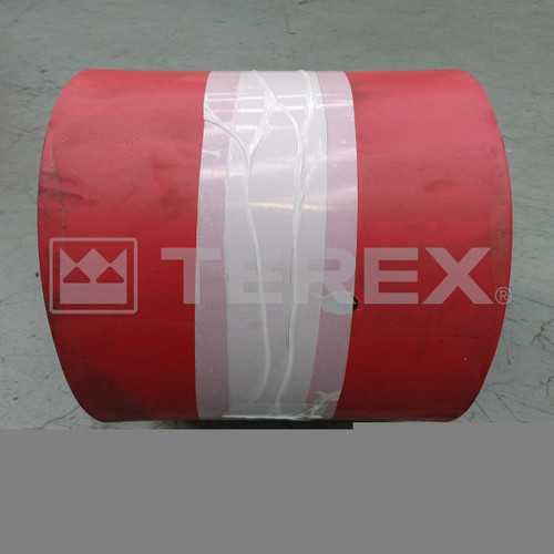 AUXILIARY CONVEYOR SKIRTING RUBBER (40 SHORE RED)