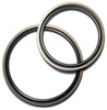 Metric, 2- Piece Bronze Filled PTFE Piston Seal