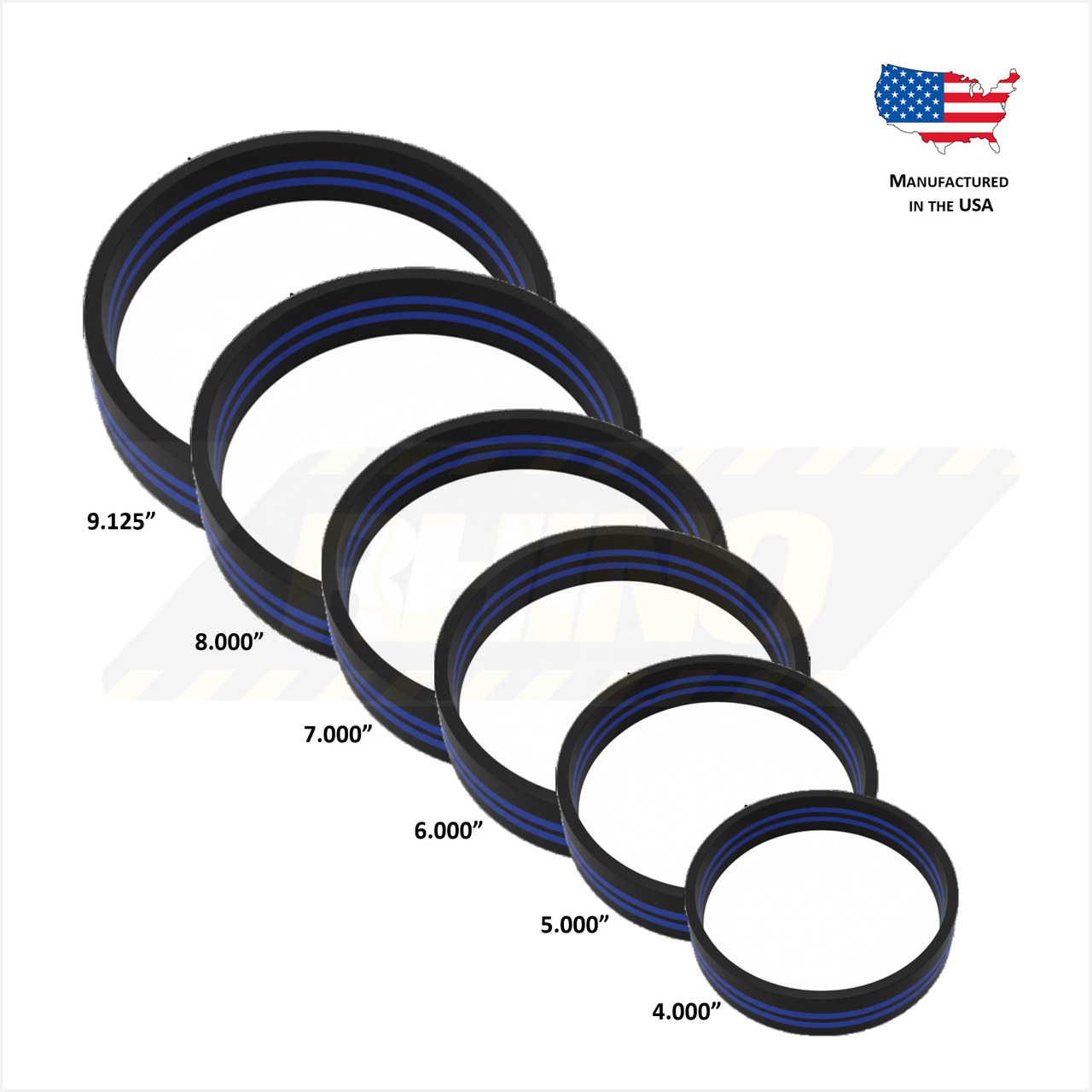 Custom Hoist, Telescopic Repack Seal Kit