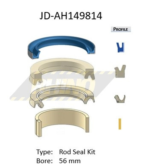 JD-AH149814, John Deere Seal Kit