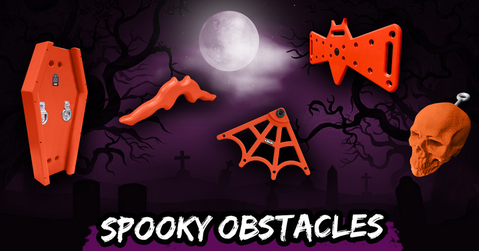 Halloween Training Gets Spooky with Limited-Edition Orange Obstacles