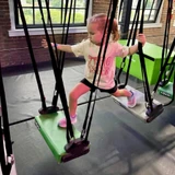 Athlete using Padded Swings