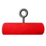 Red Horizontal Grip front view