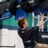 Athlete using Rotating Vertical Limit