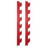Red Attachable Salmon Ladder Pair
