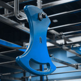 Blue Guillotines on J Pipe