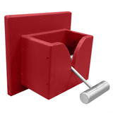 The Backbone in red with T-Handle