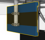 Rendering of Single Mount Vertical Limit Back