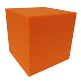 Orange Foam Cube