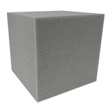 Gray Foam Cube