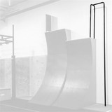 Fireman's Pole for Warped Wall