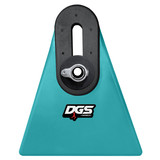 Teal Triangle Drop