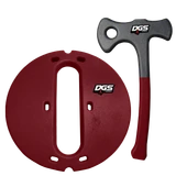Burgundy Super Target with Burgundy AXE