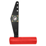 6 inch red mallet with pillow block bearing