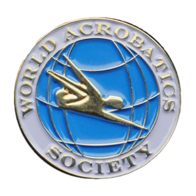 World Acrobatics Society Pin