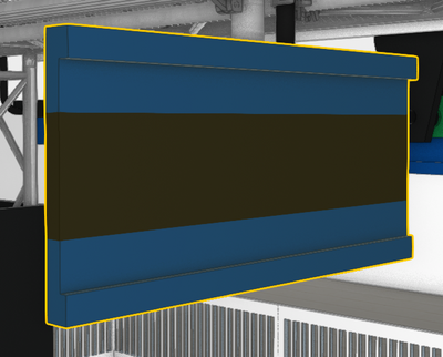 Rendering of Single Mount Vertical Limit Front