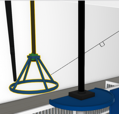 Rendering spinning basket