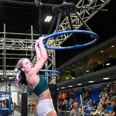 Athlete using Spinning Basket