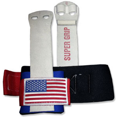 Super Grips Hook & Loop Grips (American Flag) - Uneven Bar