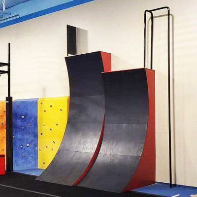 Fireman's Pole for Warped Wall