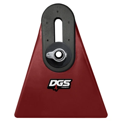 Burgundy Triangle Drop
