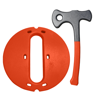 Orange AXE with Super Target