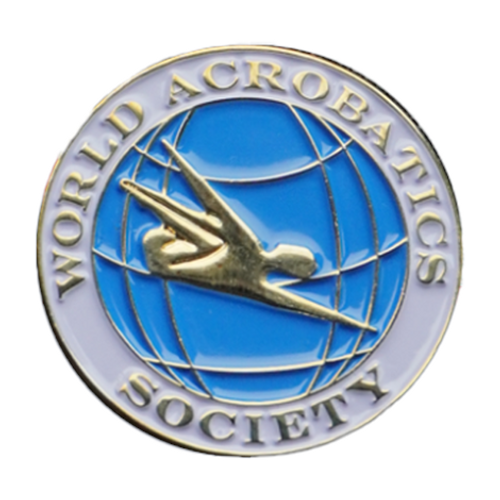 World Acrobatics Society Pin