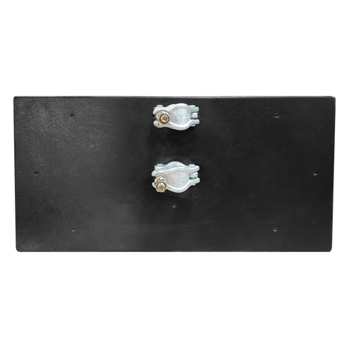 Single Mount Cliffhanger Board back view Single Mount Cliffhanger Board back view