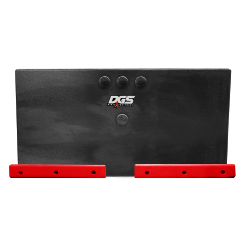 Single Mount Cliffhanger Board front view with risers