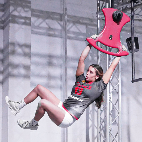 Athlete using Guillotine