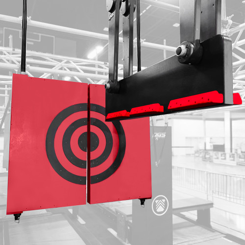 Door Punch package in red on rig Door Punch package in red on rig