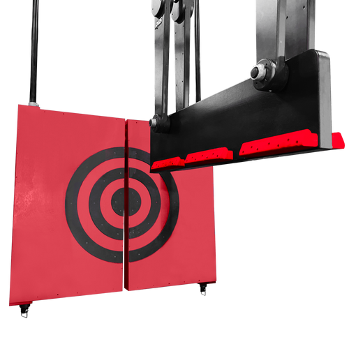Door Punch package in red Door Punch package in red