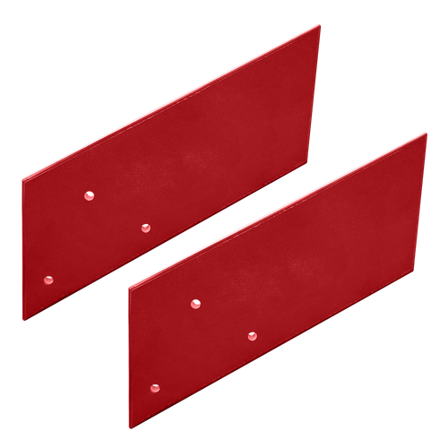Pair of Red Attachable Salmon Ladder Rungs
