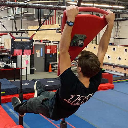 Athlete using Red Pizza Slice