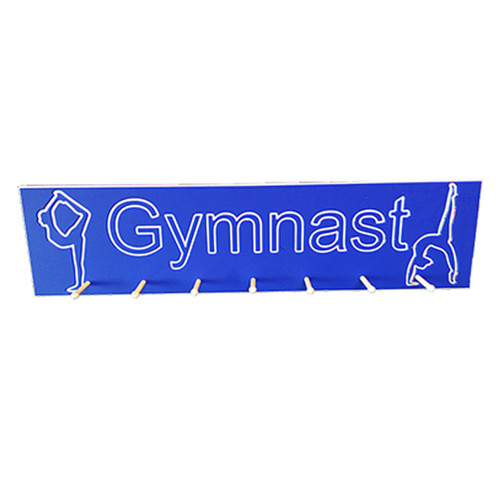 Gymnast Medal Hanger Blue