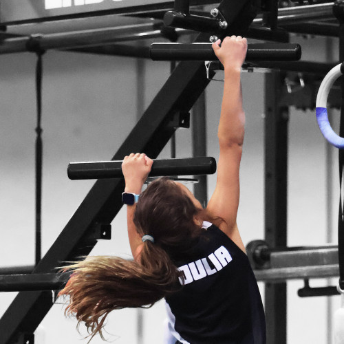 Athlete using T-Handles on the Spine v2