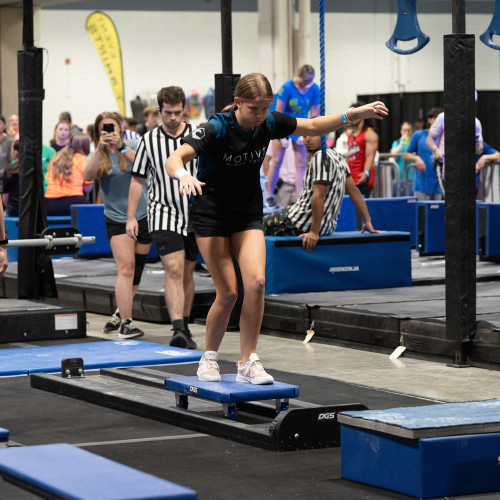 Skateboard In Use On Track
