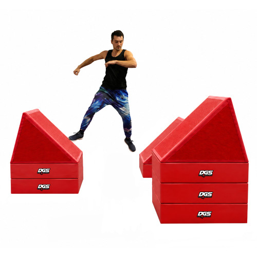 Lifestyle Photo of Angled Steps with Risers