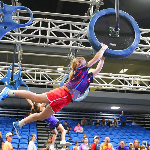 Athlete using Makercraft Flywheel